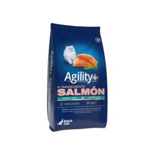 AGILITY GATO SALMON x 10 KG.