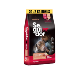 SEGUIDOR PERRO ADULTO x 20 KG + 2 KG GRATIS